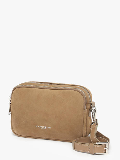 Shoulder Bag Suede Leather Lancaster Beige suede 65 other view 2