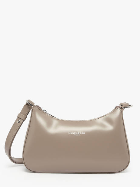 Leather Suave Crossbody Bag Lancaster Gray suave ace 22