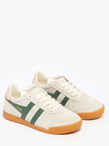 Sneakers En Cuir Gola Beige women CLB538 vue secondaire 2