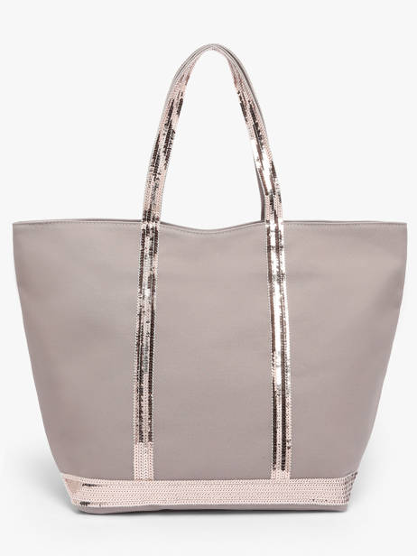 Large Zipped Shoulder Bag Le Cabas Sequins Vanessa bruno Gray cabas 1V40409