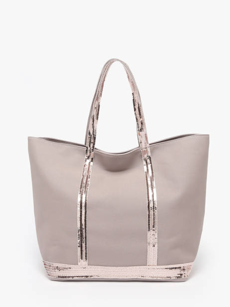 Large Le Cabas Tote Bag Sequins Vanessa bruno Gray cabas 1V40315 other view 3