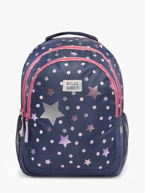 Sac à Dos 2 Compartiments Milky kiss Bleu fable world 3701123