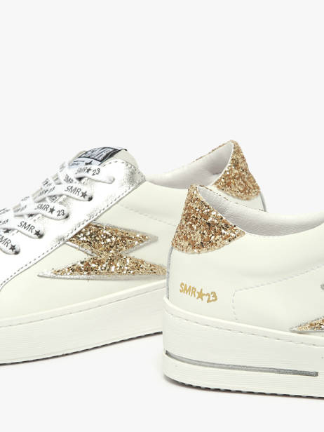 Sneakers En Cuir Semerdjian Blanc women MAYA vue secondaire 2