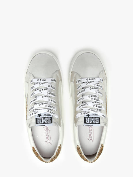 Sneakers En Cuir Semerdjian Blanc women MAYA vue secondaire 3