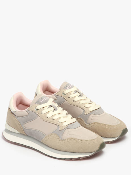 Sneakers En Cuir Hoff Beige women 12402001 vue secondaire 1