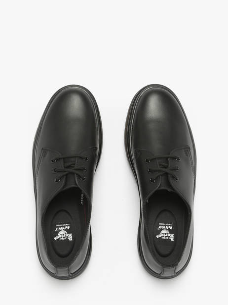 Derby Shoes Brookline Low In Leather Dr martens Black boy 41553001 other view 3