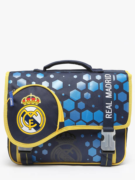 Cartable 2 Compartiments Real madrid Bleu real 24BR203C