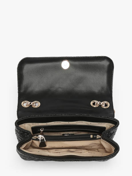 Sac Porté épaule Adelasia Guess Noir adelasia QL965821 vue secondaire 3