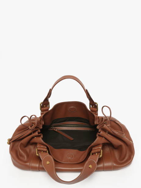Shoulder Bag Icone Leather Gerard darel Brown icone DCS01410 other view 3