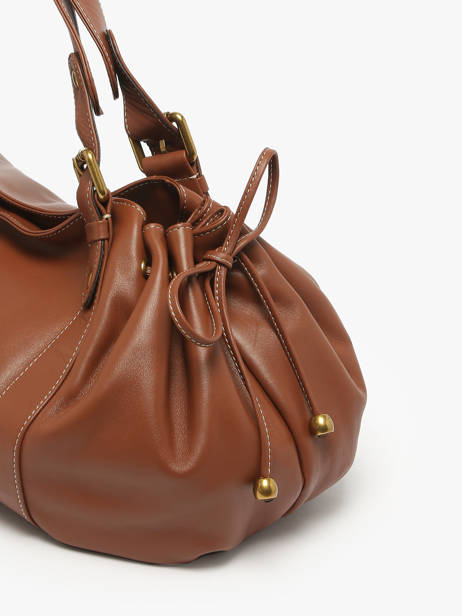 Shoulder Bag Icone Leather Gerard darel Brown icone DCS01410 other view 5