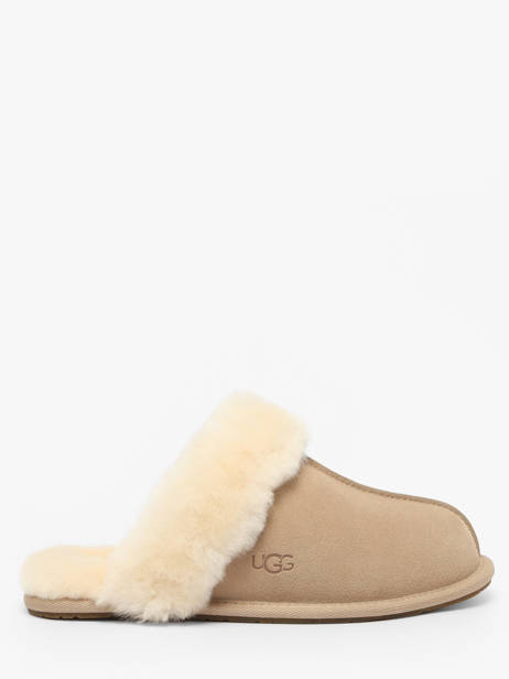 Scuffette Ii Slippers In Leather Ugg Beige women 1106872