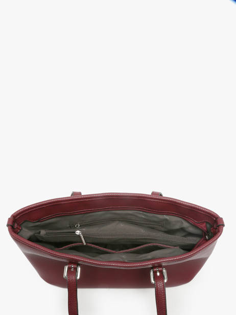 Sac Porté épaule Grained Miniprix Rouge grained F2531 vue secondaire 2