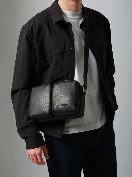 Sac Reporteur José Cuir Arthur & aston Noir thomas 3 vue secondaire 1