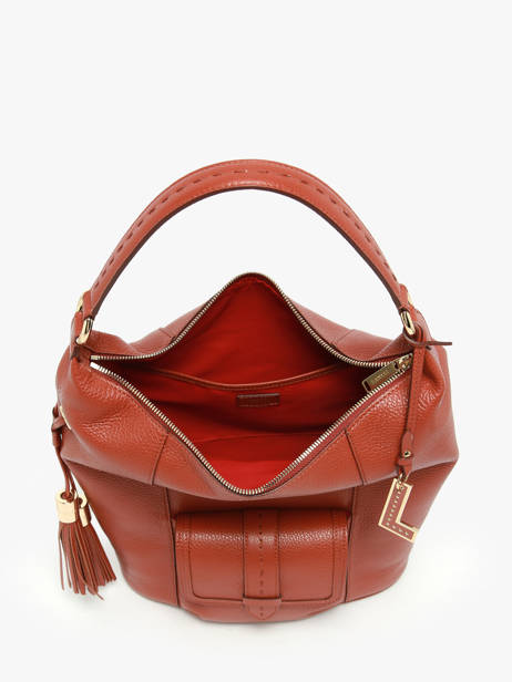 Sac Porté épaule Premier Flirt Cuir Lancel Rouge premier flirt A13789 vue secondaire 4
