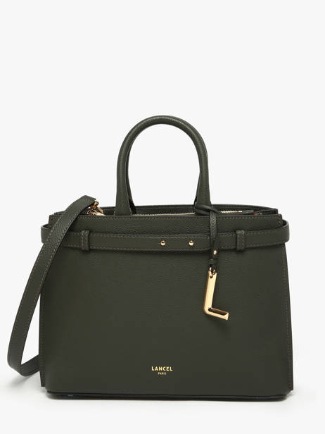 Sac Porté Main Faubourg Cuir Lancel Vert faubourg A13528