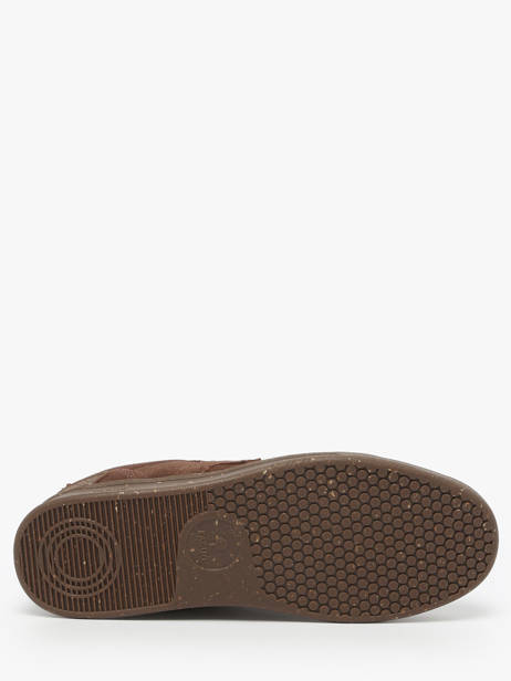 Sneakers En Cuir Faguo Marron men 25CG0202 vue secondaire 4