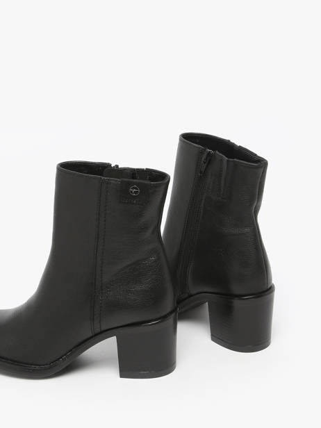 Heeled Boots In Leather Tamaris Black women 45 other view 3