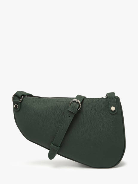 Leather Crossbody Bag Large City Perle Nathan baume Green n city 1 other view 4