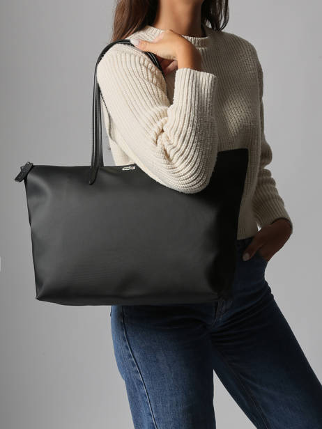 Sac Porté épaule L.12.12 Concept Lacoste Noir l.12.12 concept NF1888PK vue secondaire 1