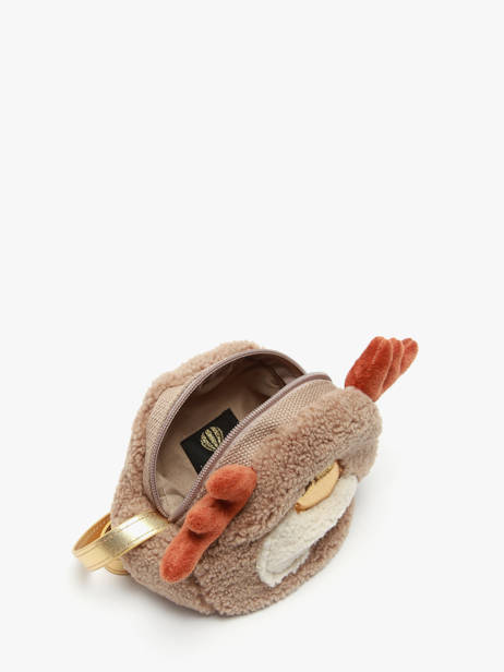 Sac Bandoulière Pour Enfant Rodolphe Le voyage en panier Marron kids AHP303 vue secondaire 2