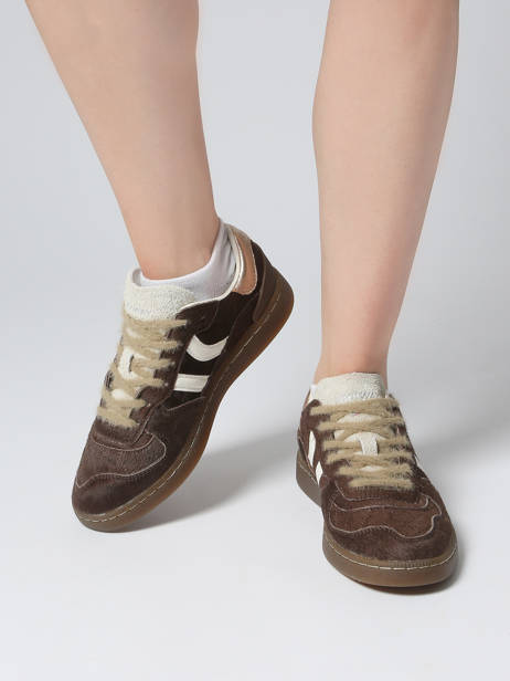 Sneakers In Leather Coolway Brown women 7623298 other view 1