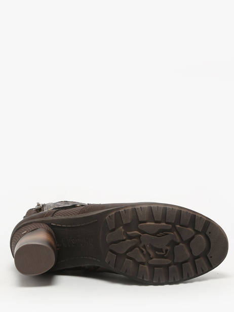 Heeled Boots Mustang Brown women M0162008 other view 4