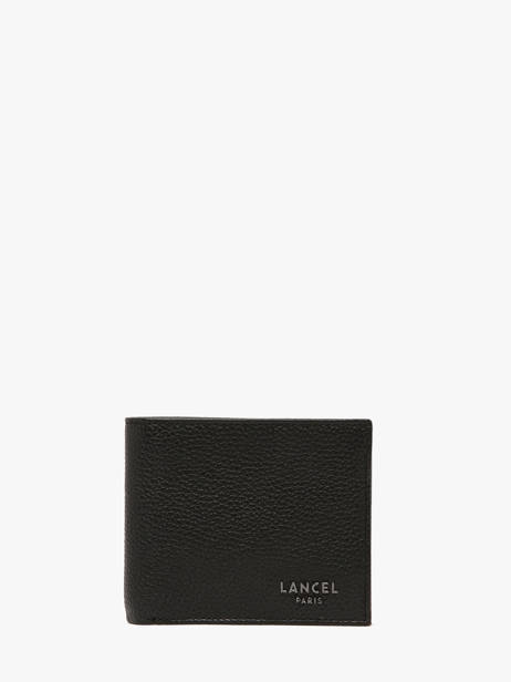 Leather Côme Wallet Lancel Black come A12881