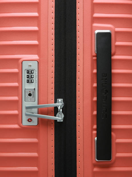 Upscape Spinner Samsonite Pink upscape CT4005 other view 1