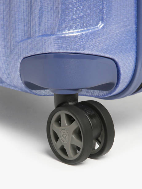 Valise Cabine Extensible Samsonite Violet c-lite CS2007 vue secondaire 2