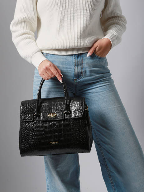 Sac à Main Exo Cuir Lancaster Noir exo 85 vue secondaire 1