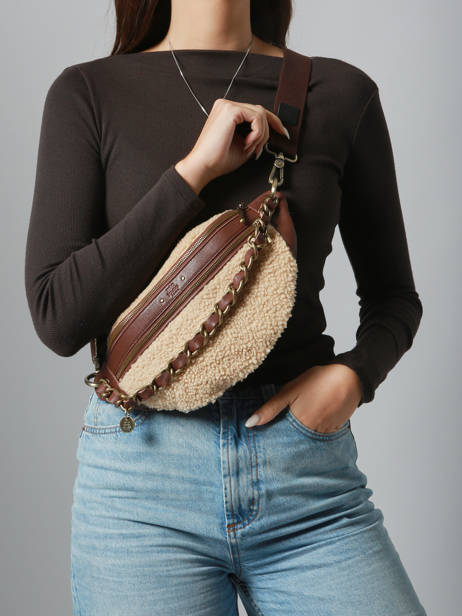 Belt Bag Mila louise Beige vintage 23689TC other view 1