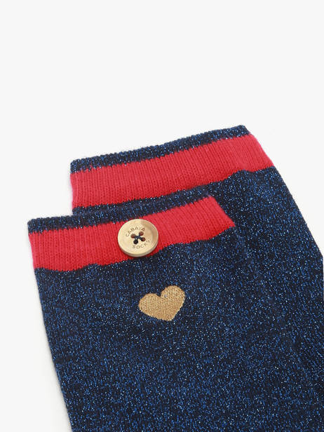 Socks Cabaia Blue socks women SEK other view 1
