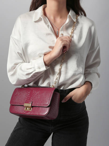 Sac Bandoulière Tribecca Michael kors Rouge tribecca T5G2RL7L vue secondaire 1