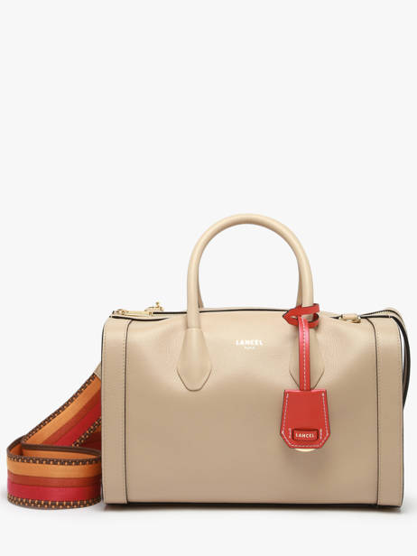 Medium Leather Bcbg Bowling Bag Lancel Beige bcbg A13690