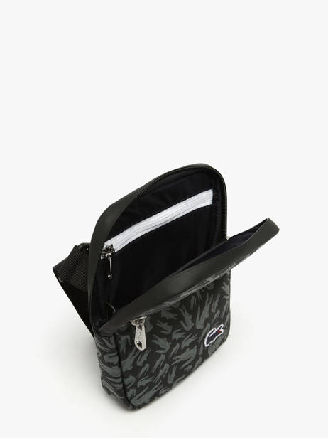 Sac Bandoulière Lacoste Noir lcst NH5087TX vue secondaire 3