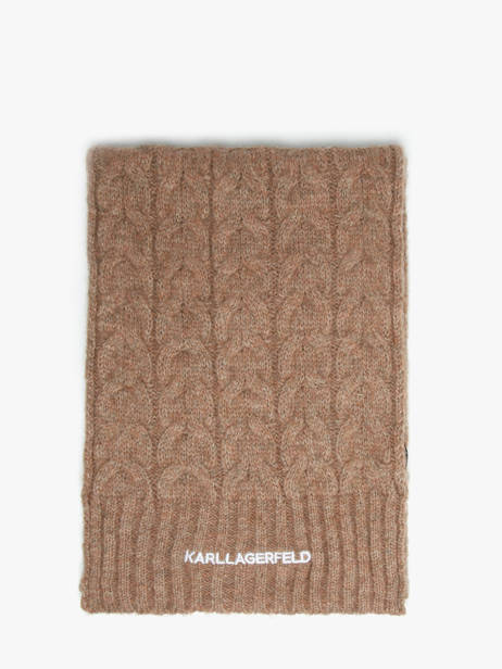 Scarf K Essential Karl lagerfeld Brown k essential A4W33029