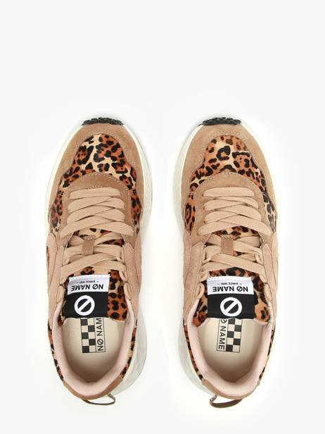 Sneakers Carter Jogger In Leather No name Brown women VEPL04KC other view 3