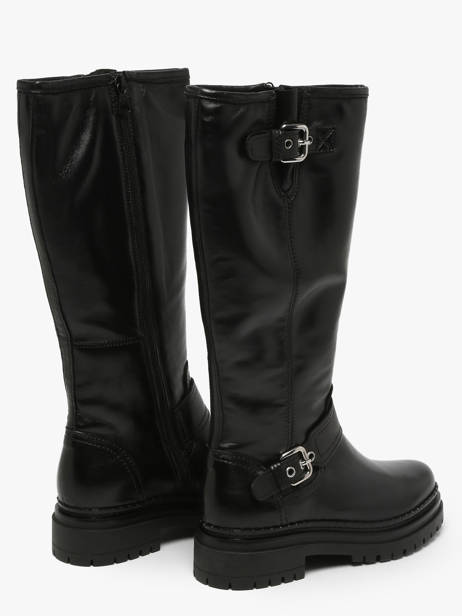 Boots In Leather Mjus Black women L97305 other view 2