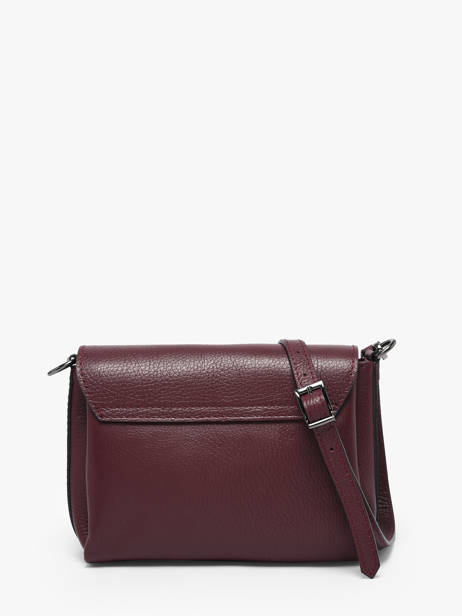 Sac Bandoulière Caviar Cuir Milano Rouge caviar CA24061 vue secondaire 4