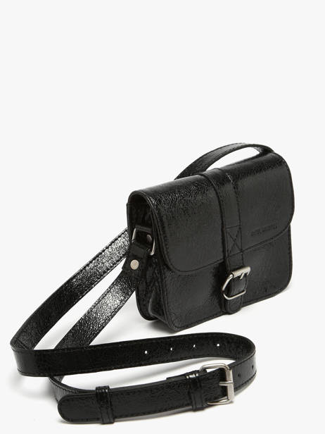 Sac Bandoulière Eclipse Cuir Paul marius Noir eclipse ESSENECL vue secondaire 2