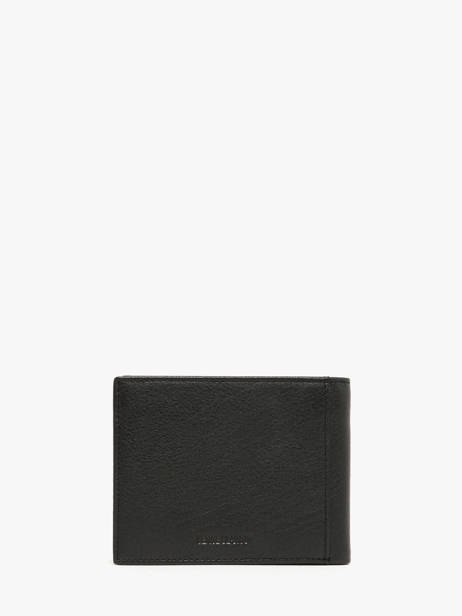 Wallet Leather Serge blanco Black baltimore BAL21044 other view 3