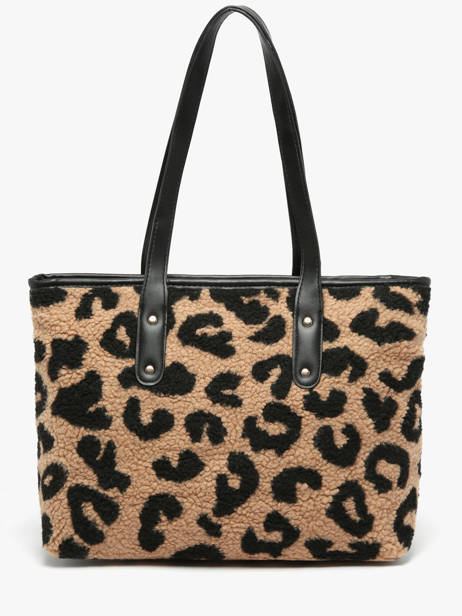 Sac Porté épaule A4 Polaire Miniprix Marron polaire S031 vue secondaire 3