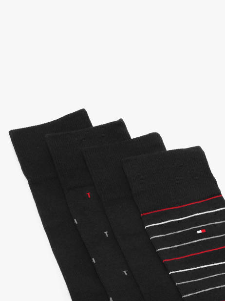 Men's Socks 4 Pairs Gift Box Tommy hilfiger Black socks 71235375 other view 3