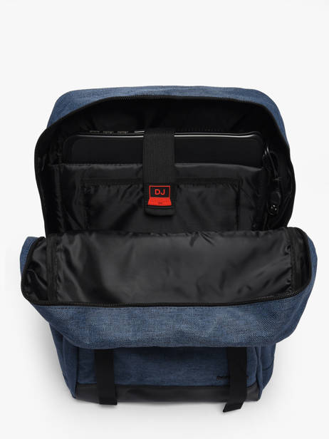 Backpack David jones Blue business PC037A other view 3