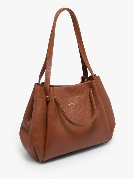 Shoulder Bag Foulonne Double Louisa Leather Lancaster Brown foulonne double louisa 90 other view 1