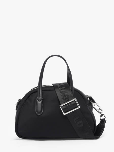 Sac Porté Main K Ikon Polyester Recyclé Karl lagerfeld Noir k ikon B1W30016 vue secondaire 4