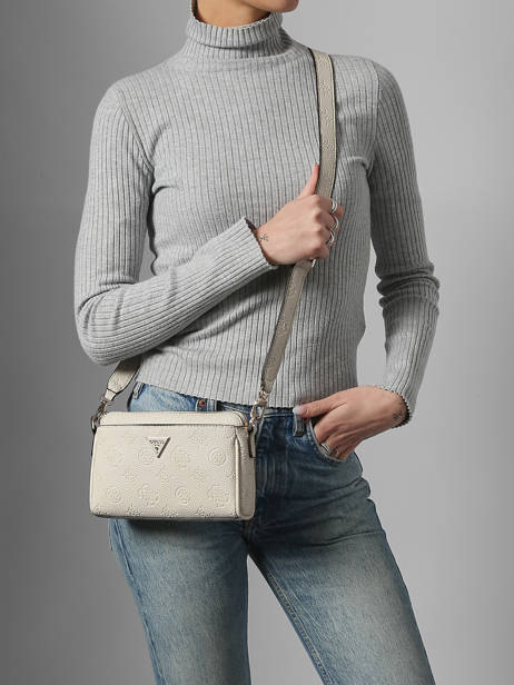 Sac Bandoulière Cresidia Guess Blanc cresidia PD988872 vue secondaire 1