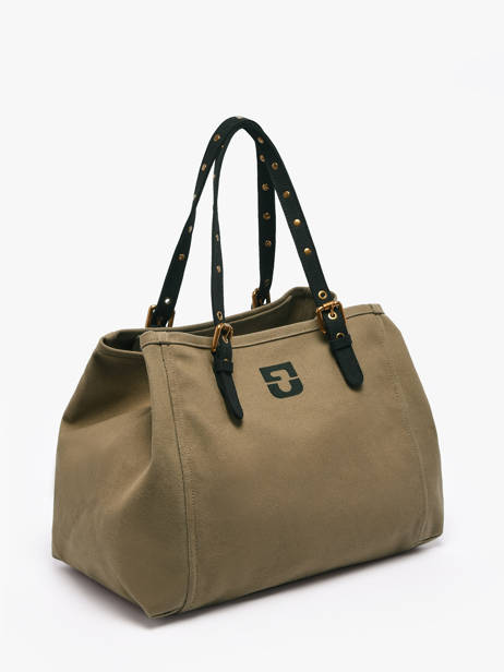 Sac Gd Simple Bag Canvas Coton Gerard darel Vert canvas Z450 vue secondaire 2