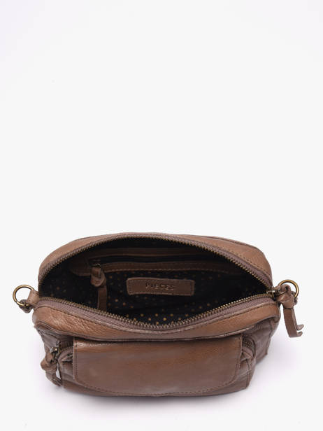 Sac Bandouliere Naina Cuir Pieces Marron naina 17063358 vue secondaire 3