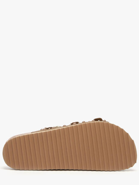 Sandales En Cuir Colors of california Marron women HCBIO601 vue secondaire 4